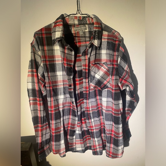 LOW apparel authentic plaids red black and greyish colour - Picture 1 of 4